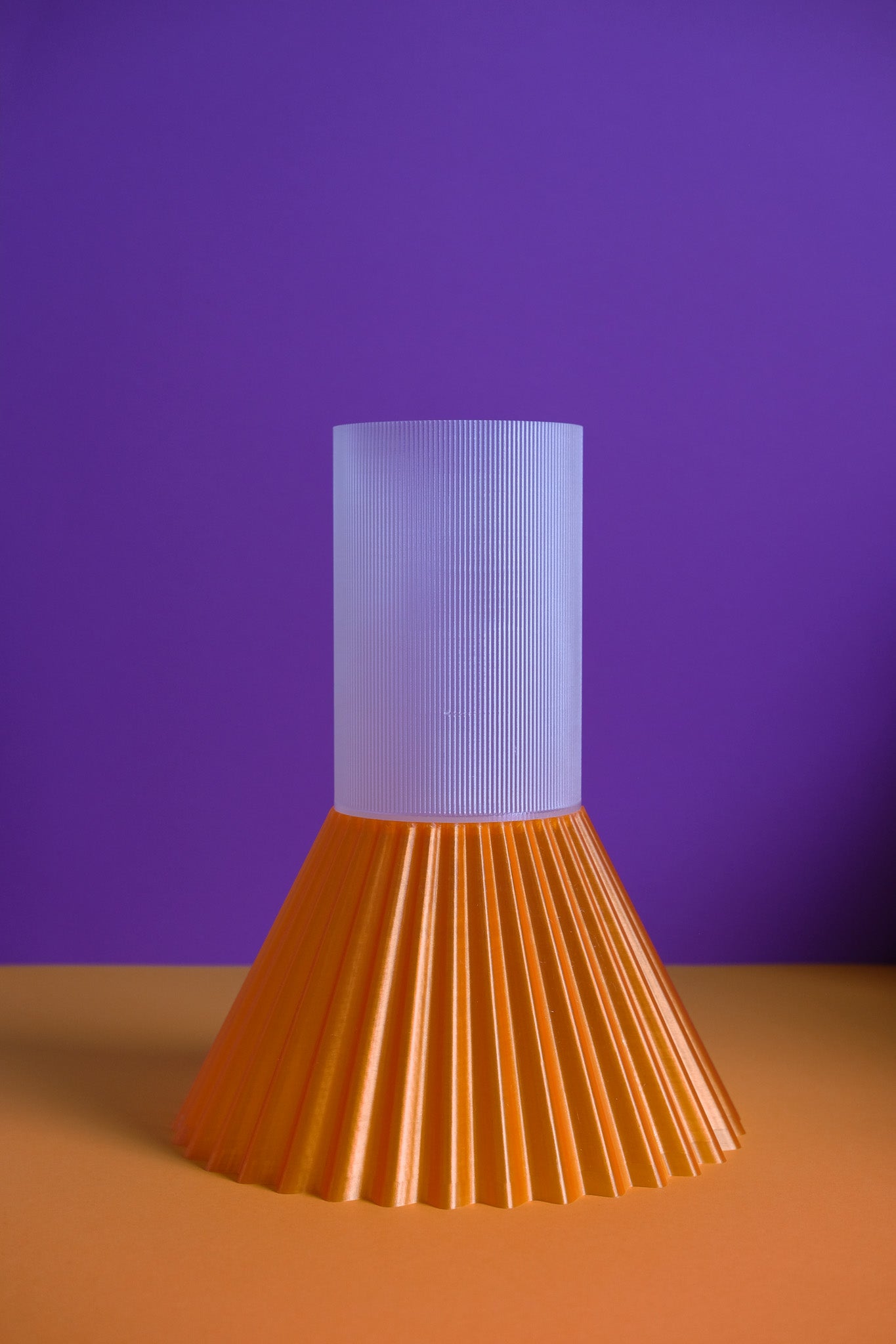 CONE - DRESS Tablelamp (Transparent - Orange)