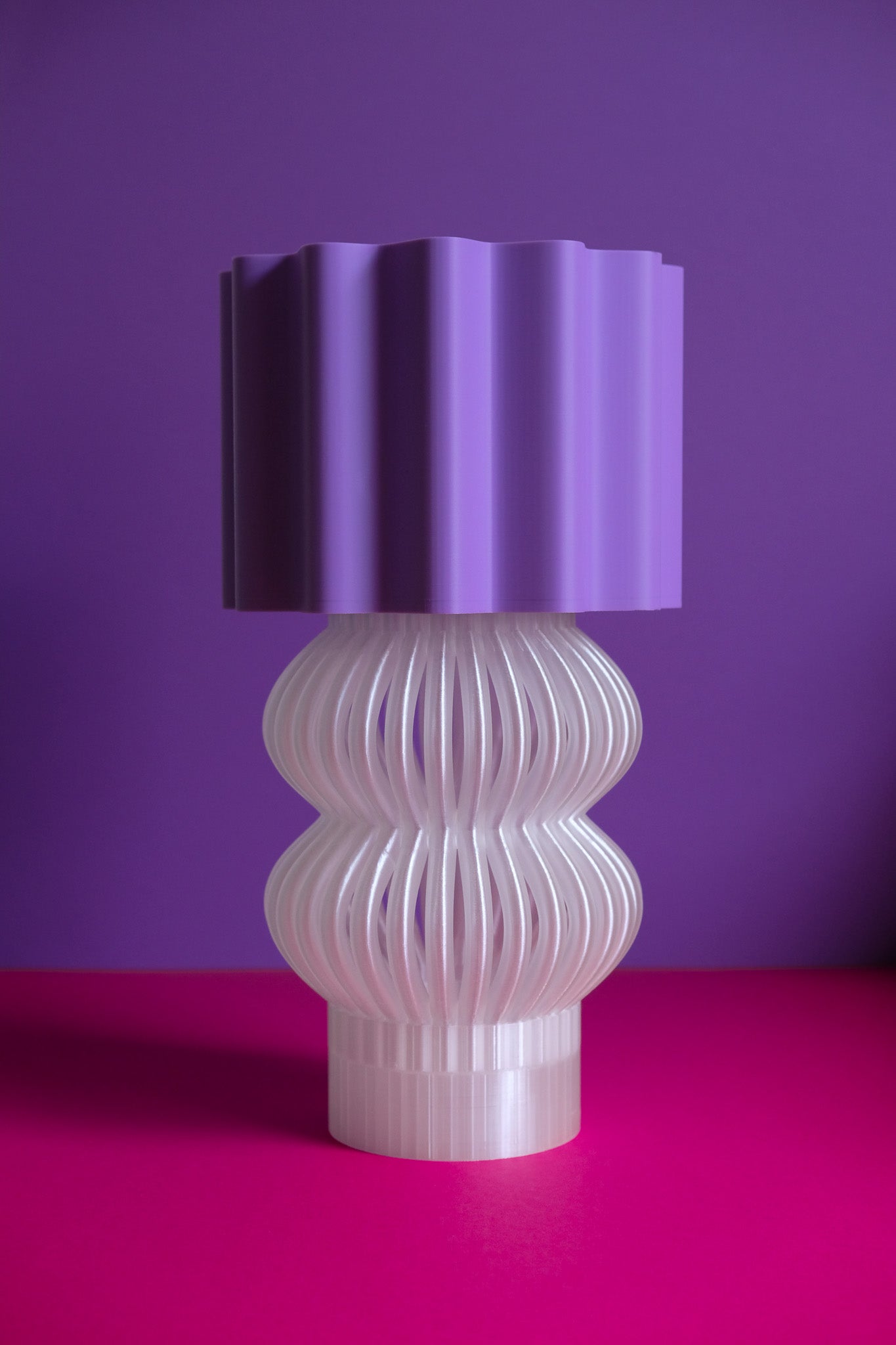 LOOMA - BABOUR Tablelamp (Lavender - Transparent)