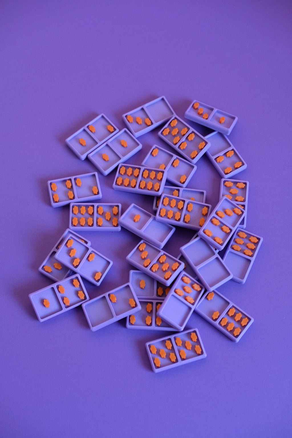 Kiki Dominoes (Lavender - Orange)