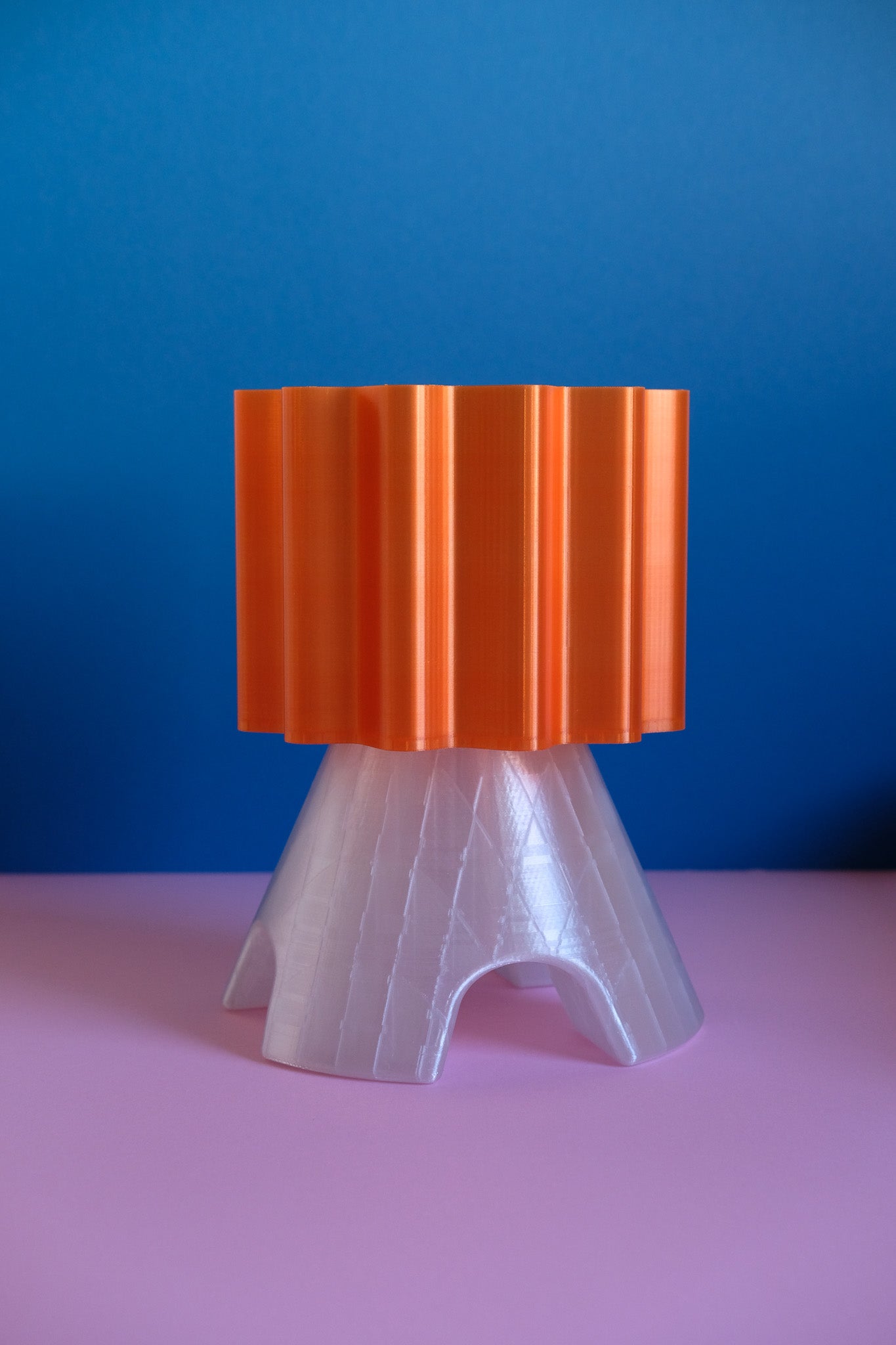 Recycled LOOMA - BUB3 Tablelamp (Orange - Transparent)