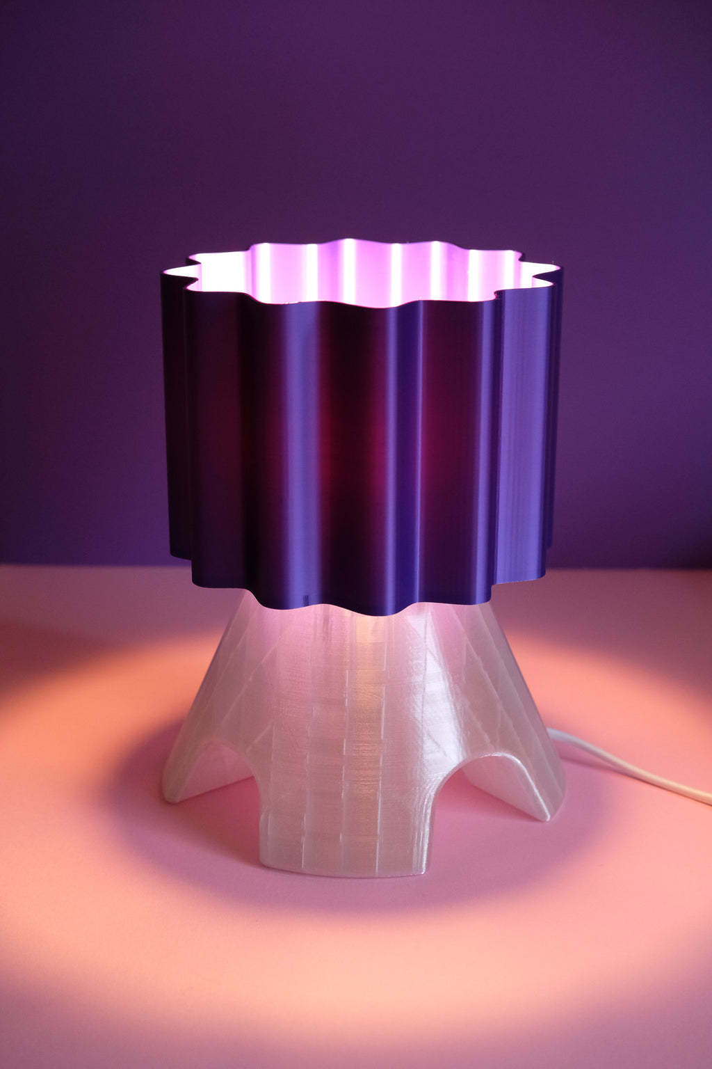 LOOMA - BUB3 Tablelamp (Silk Purple - Transparent)