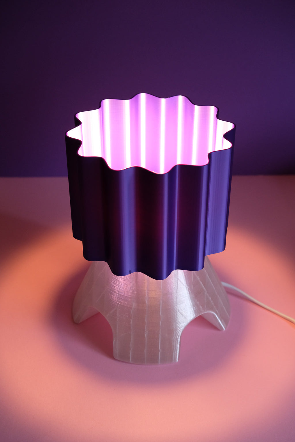 LOOMA - BUB3 Tablelamp (Silk Purple - Transparent)