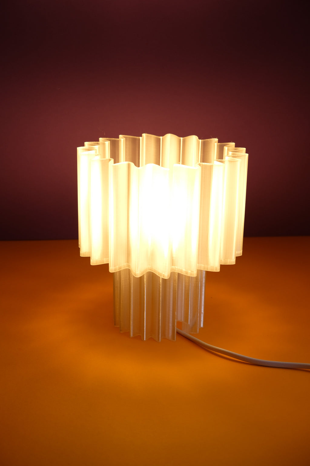 Mini Lamp Spiky/ Transparent