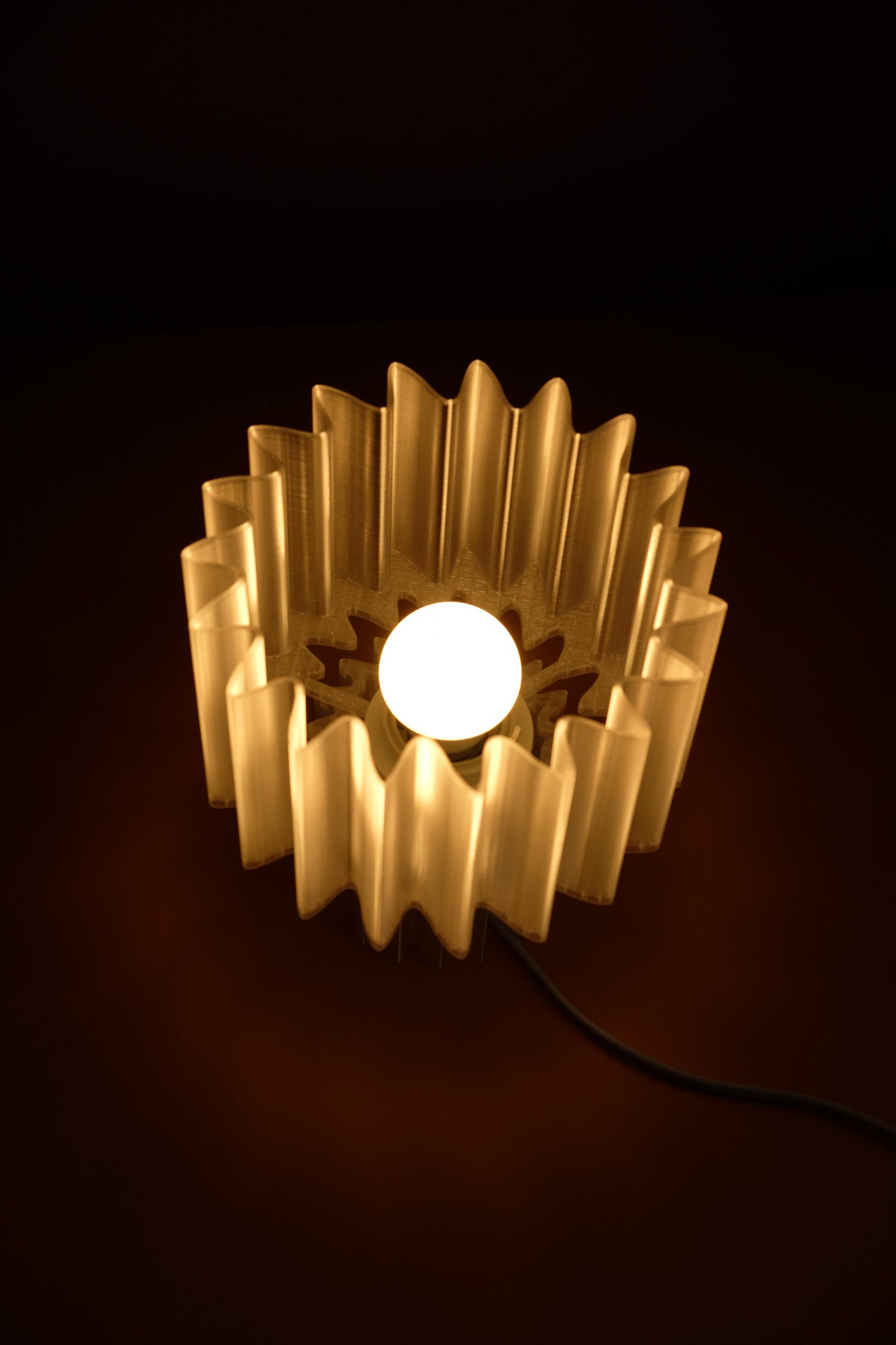 Mini Lamp Spiky/ Transparent