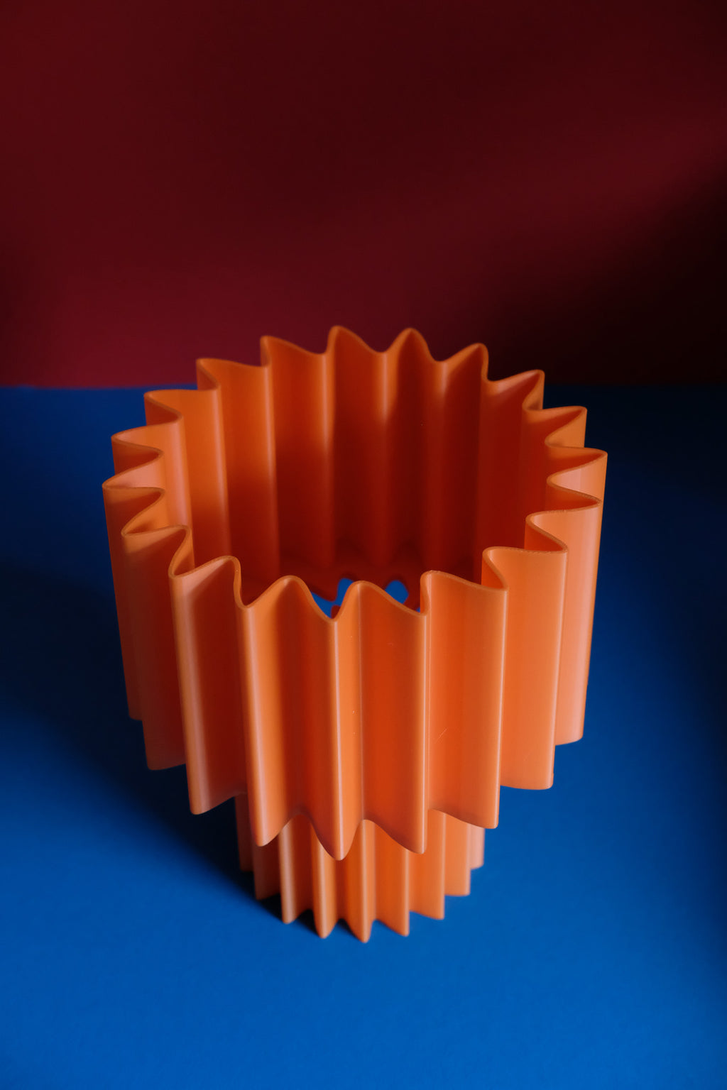Mini Lamp Spiky/ Orange