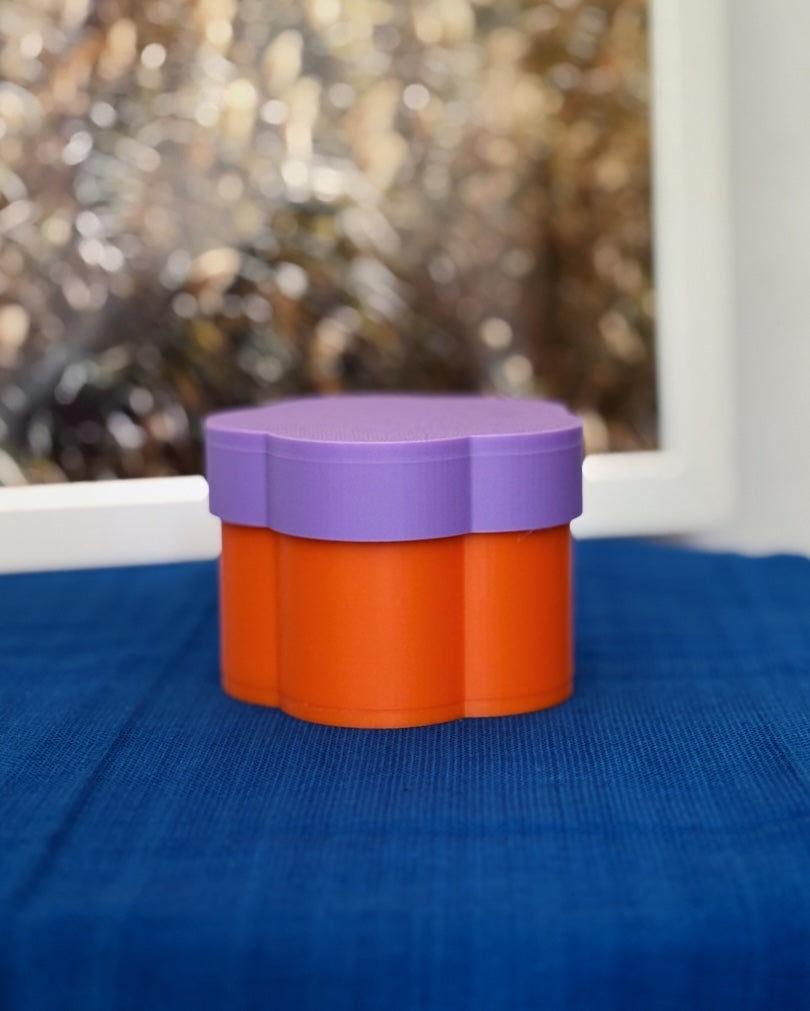 Cloud3 Bathroom Set - (Orange-Red-Lavender)