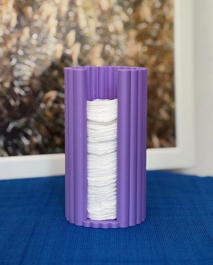 Cloud3 Bathroom Set - (Orange-Red-Lavender)